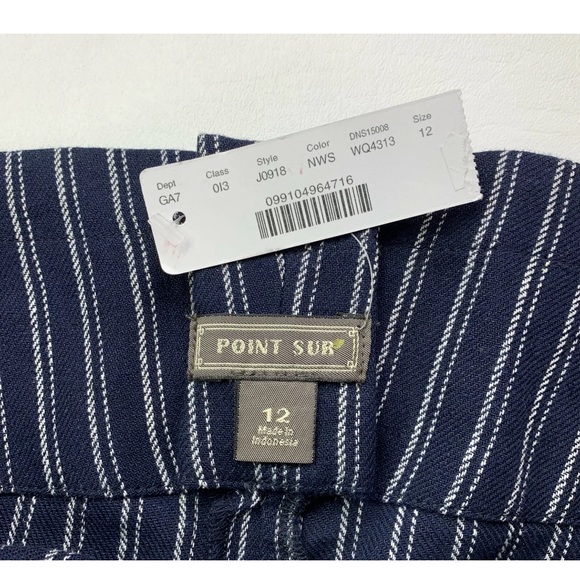 J. Crew Size 12 Linen Blend Paper-Bag Pants NWT - Picture 5 of 10